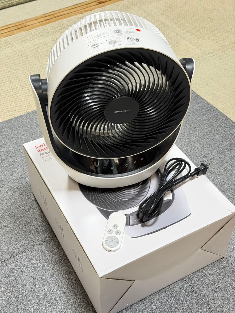 SwitchBot サーキュレーター 扇風機 コードレス