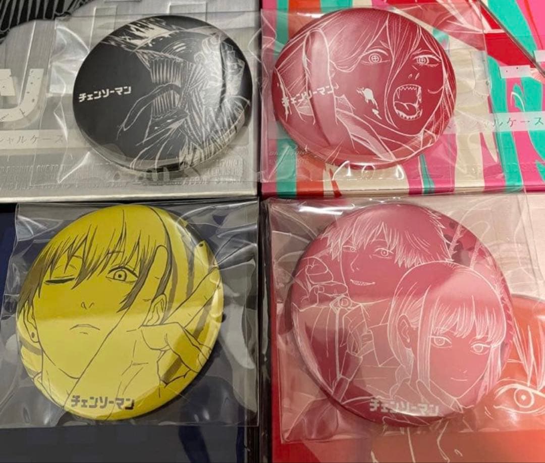チェンソーマンBlu-ray購入特典 アニメイト 特典 缶バッジ新品未開封