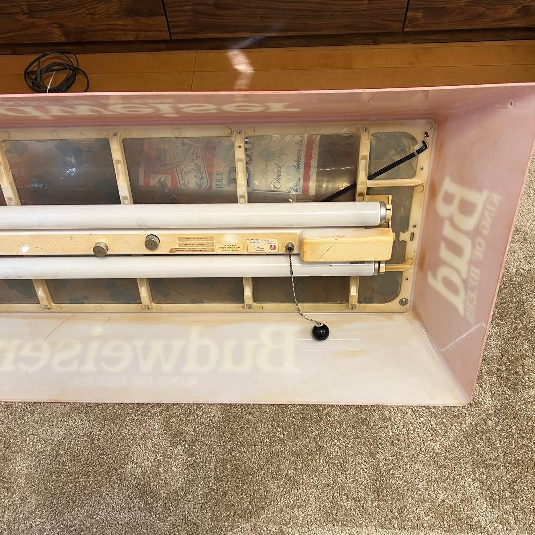 Budweiser バドワイザー プールバーライト ヴィンテージ 照明