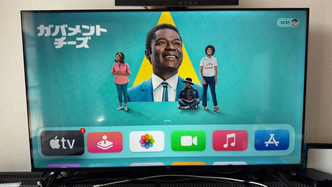 西川2022年製TCL 43V型 4K液晶テレビ Google TV 43