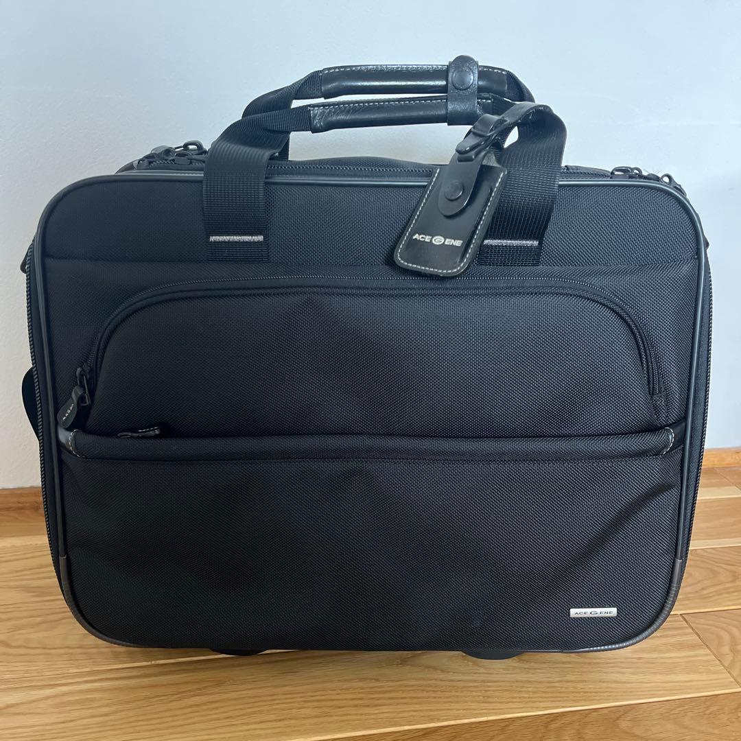 [美品] エースジーン　ビジネスキャリーケース