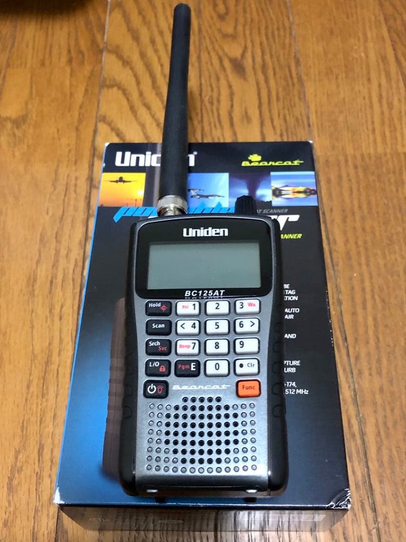 Uniden(ユニデン)America北米仕様BC125ATスキャナー受信機