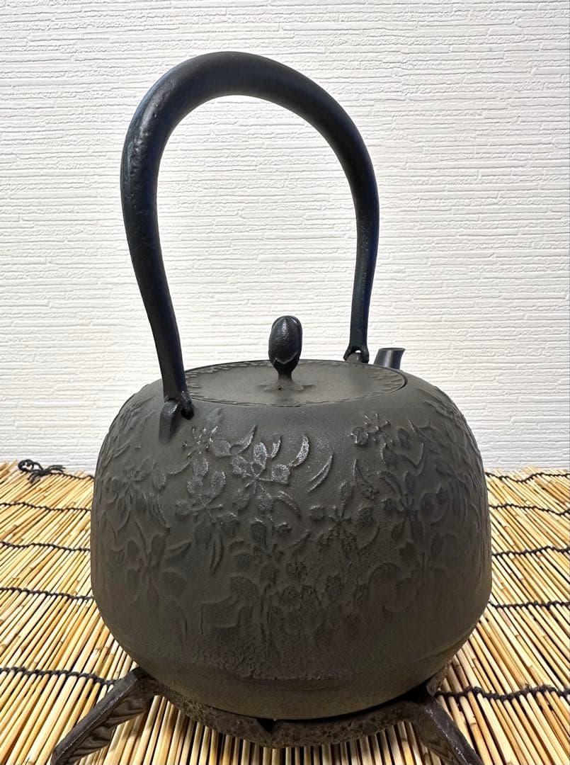 未使用品　南部及精鋳造所(鳳文堂)造　１５型　桜　ローズマリー♪様　売約済み