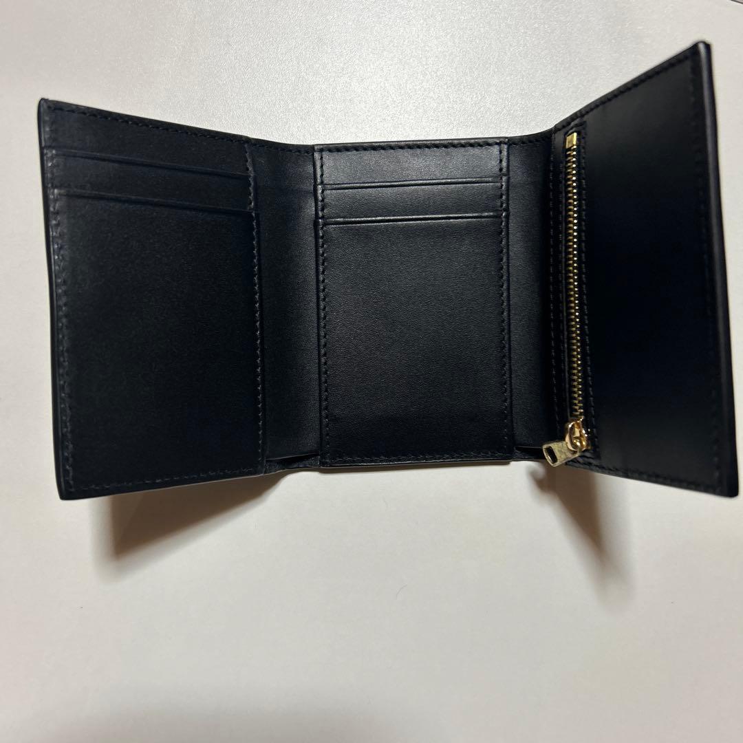 A.P.C. ブラック 三つ折り財布