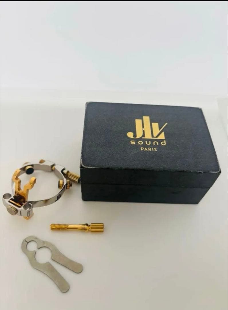 週末限定値下げJLVクラリネットリガチャー プラチナ選定品 スクリューつき