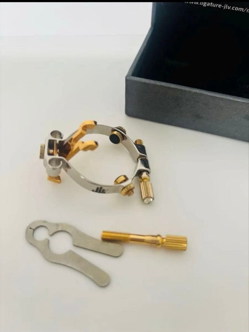 週末限定値下げJLVクラリネットリガチャー プラチナ選定品 スクリューつき