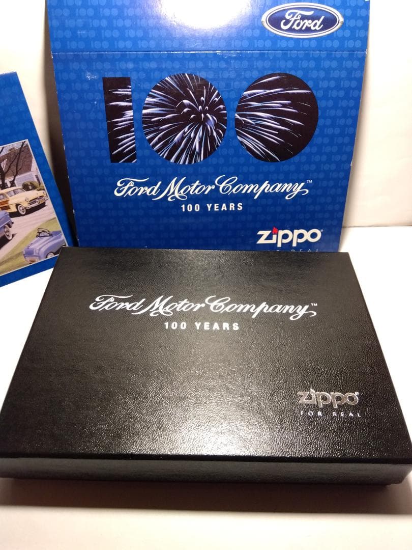 ZIPPO　ジッポー　限定　フォード　１００周年　　　　　　フォードＧＴ　未使用