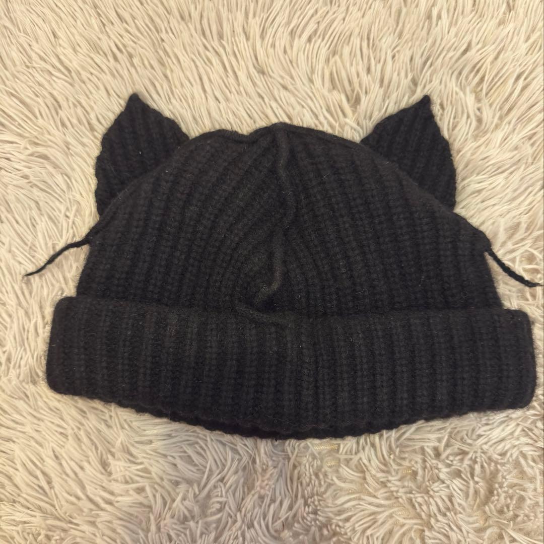 CHARLES JEFFREY LOVERBOY ネコ耳　ニット帽　ラバーボーイ