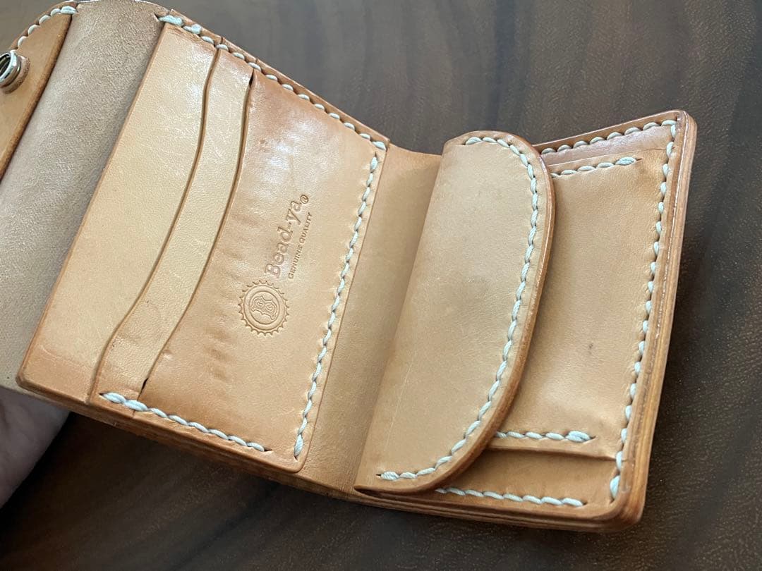 ビーズ屋公ちゃん コードバン ハーフウォレット