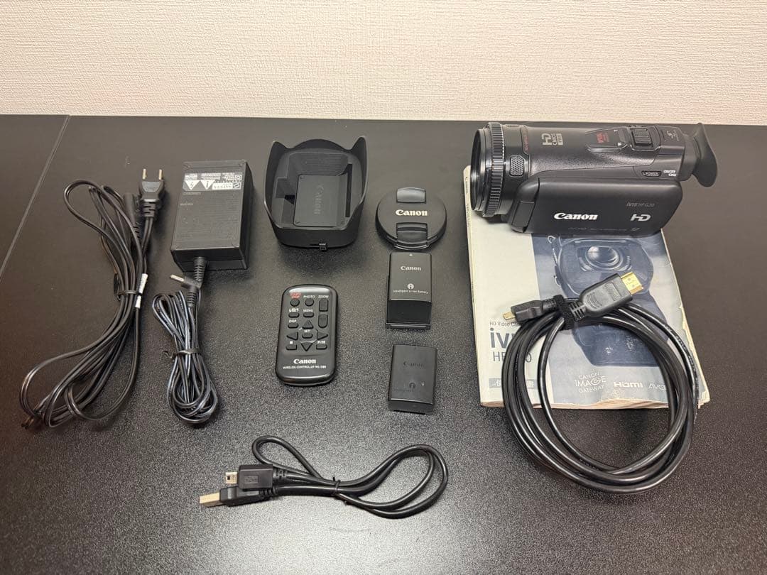 【中古品・美品】Canon iVIS HF G20 デジタルビデオカメラ