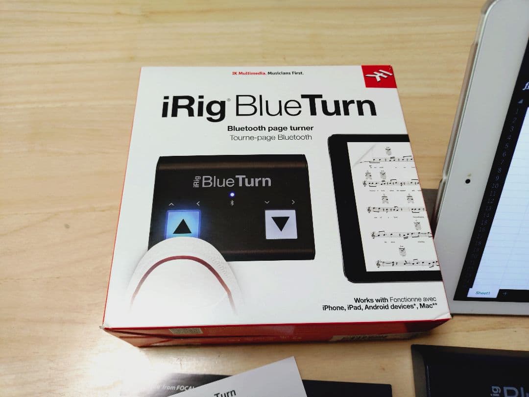 iRig BlueTurn Bluetoothページターン　中古
