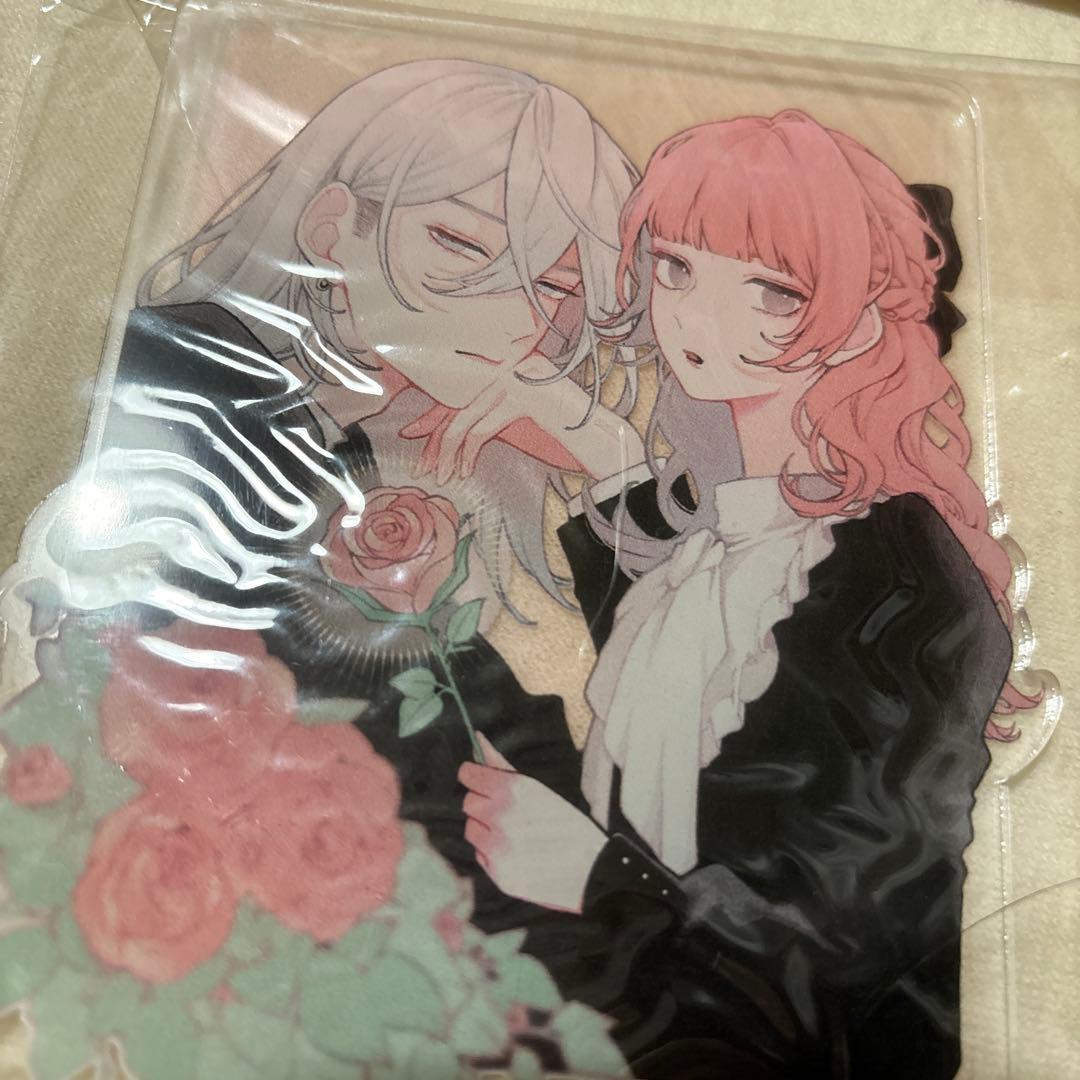 恋せよまやかし天使ども　1巻　韓国　特装版　アクリルコースター　証明写真　クリア