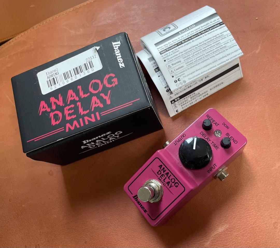 Ibanez / ADMINI ミニ・サイズ・ペダル アナログ・ディレイ