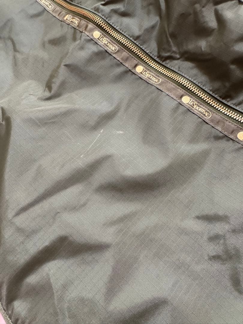 レア美品レスポートサック×リーファー　カーキ×レオパードパッキングバッグL