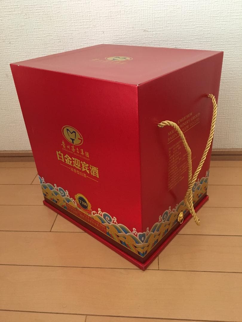 AB)貴州茅台集団2018年制 白金迎賓酒52% 500ml*4本濃香型白酒