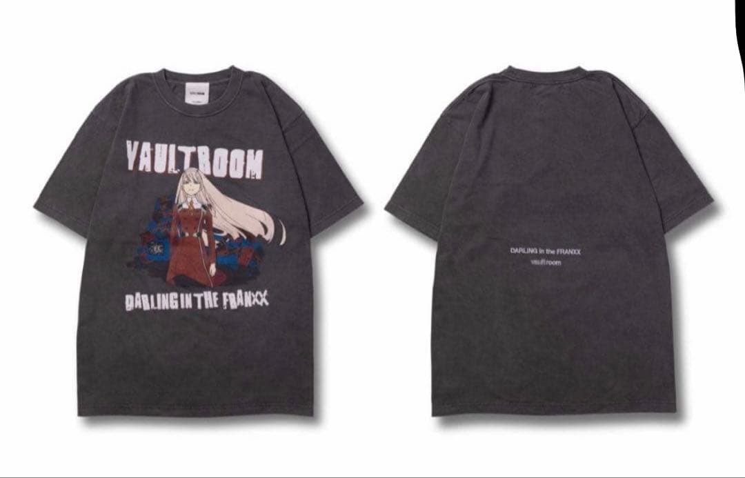vaultroom×ダリフラ ダーリンインザフランキス002 TEE Tシャツ