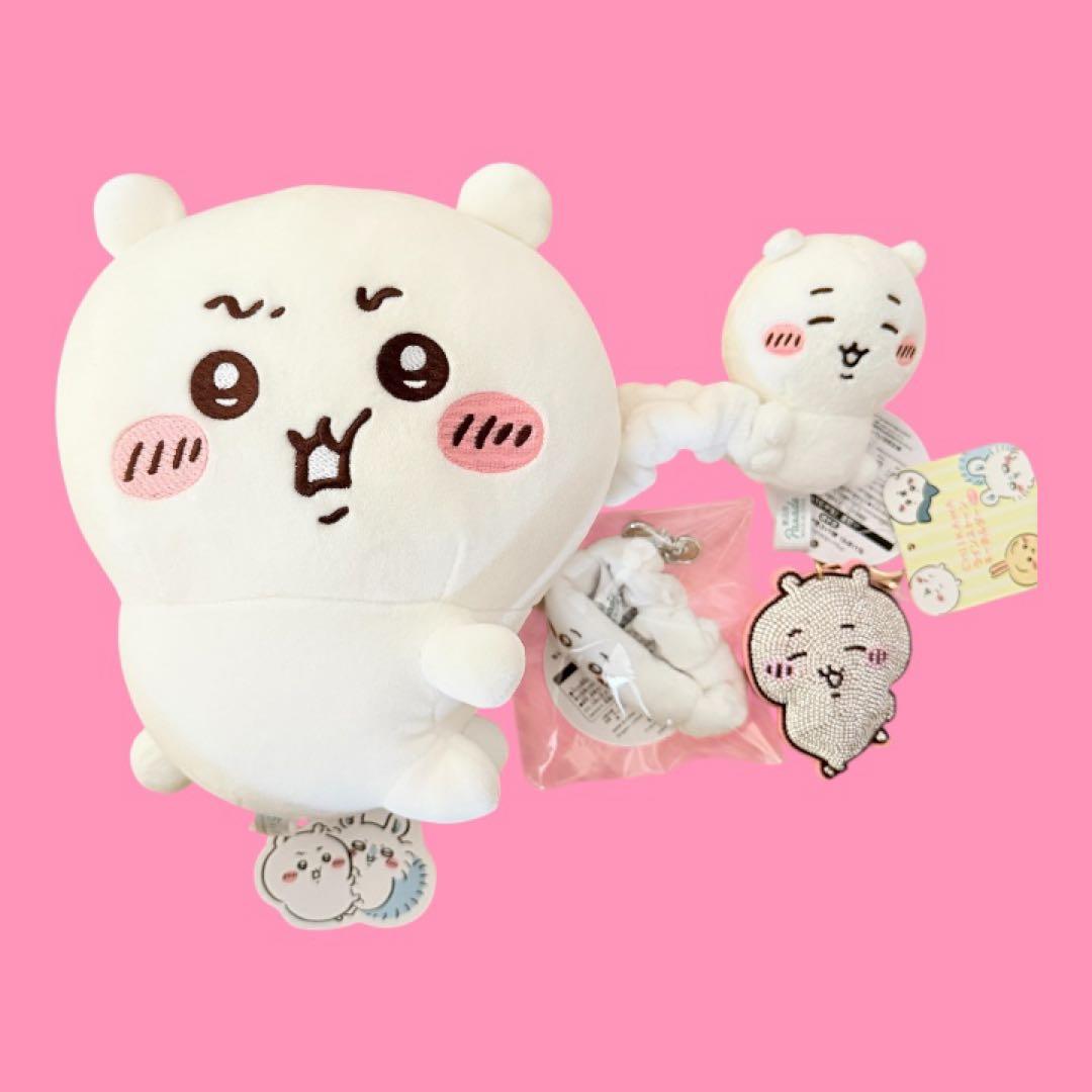 ちいかわ 20点 まとめ売り ぬいぐるみ マスコット 小物ケース キーホルダー