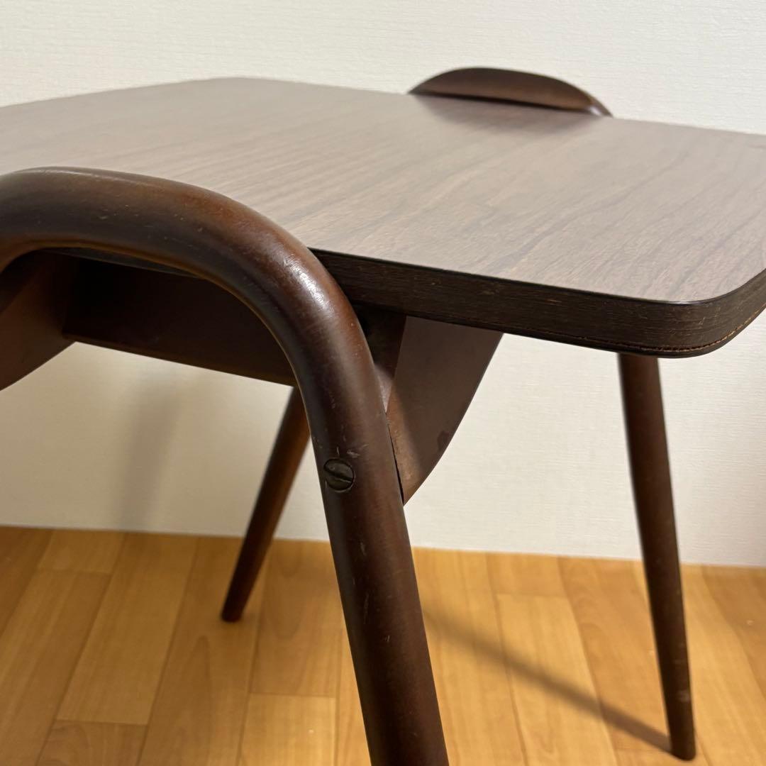 飛騨産業 キツツキ アンティーク　サイドテーブル　ヴィンテージ 机　テーブル