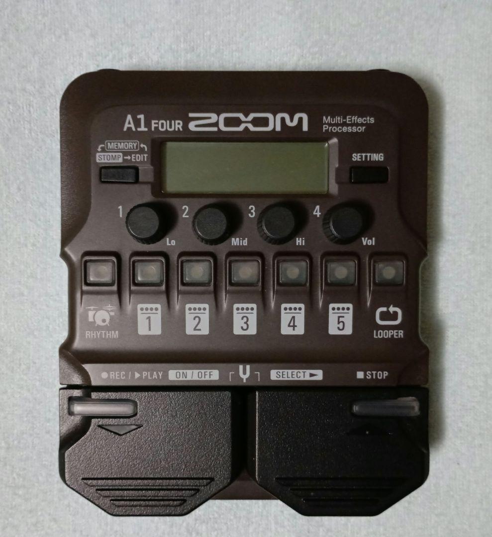 ZOOM A1 FOUR マルチエフェクトプロセッサー アコースティック楽器用