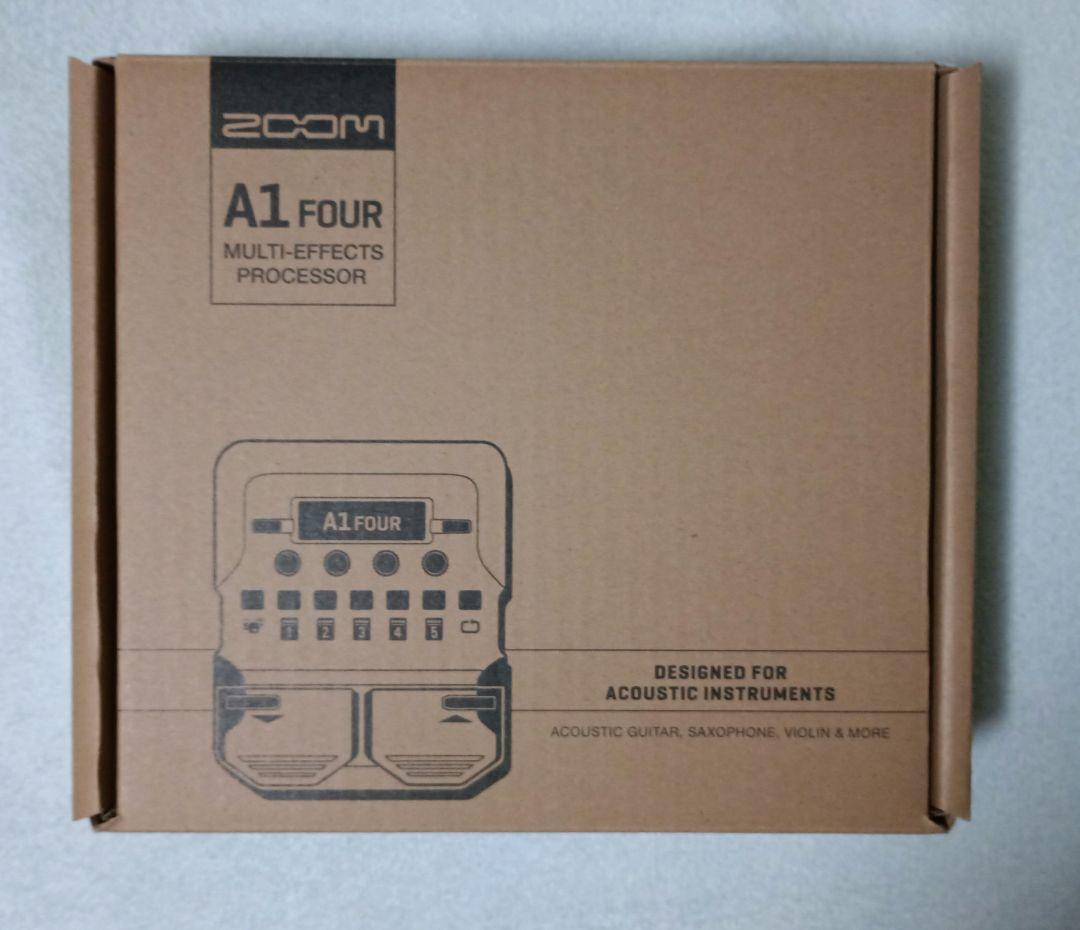 ZOOM A1 FOUR マルチエフェクトプロセッサー アコースティック楽器用