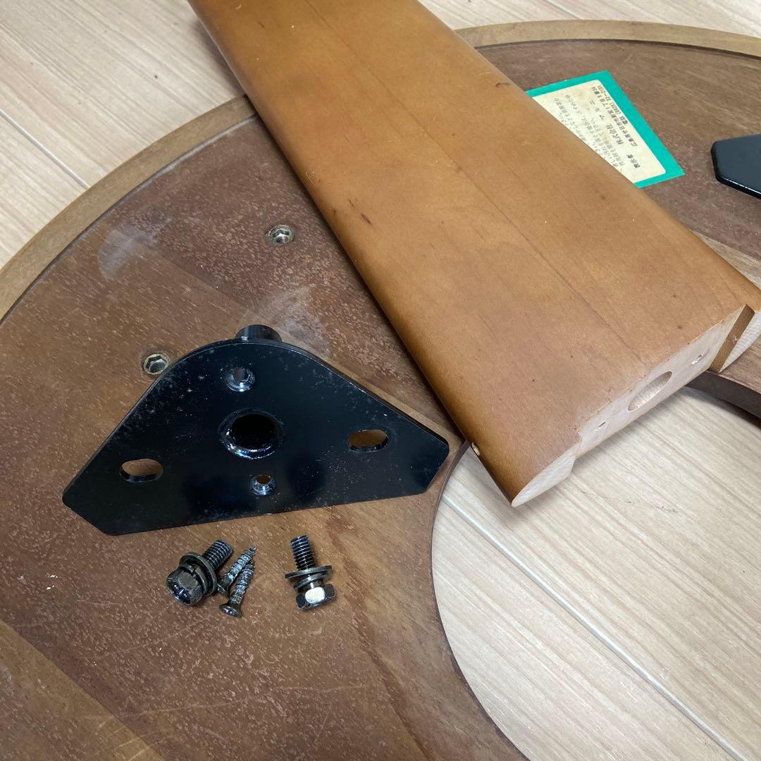 maruni マルニ木工　ちゃぶ台　ガラス　座卓　丸テーブル　円卓　サイド