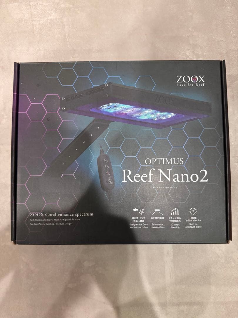 ZOOX Optimus Reef Nano2 LEDライト