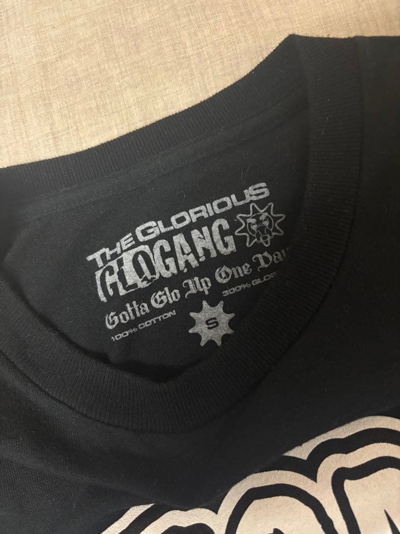 Glogang スカル Tシャツ ブラック S