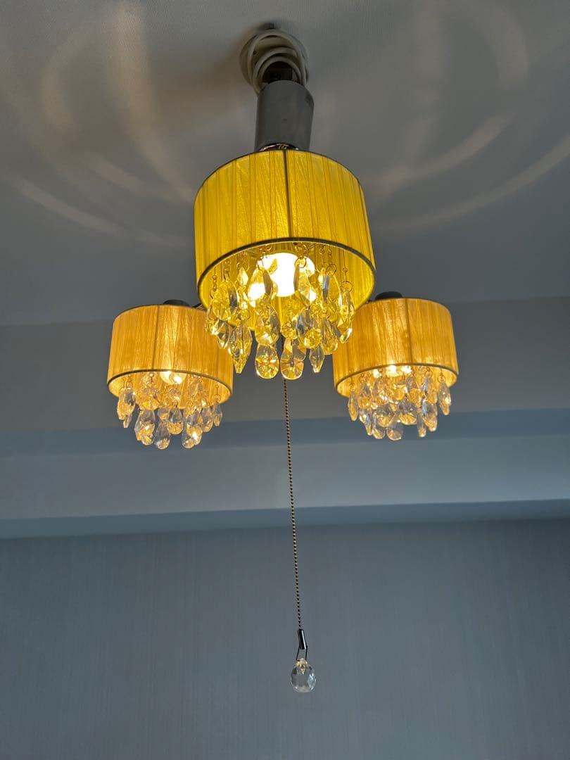 【ことぶき様】フランフラン シャンデリア Franc Franc クリスタル照明