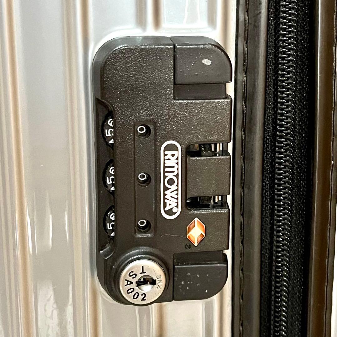 【美品】RIMOWA リモワ　サルサ　シルバー　キャリーケース82L 2輪　廃盤