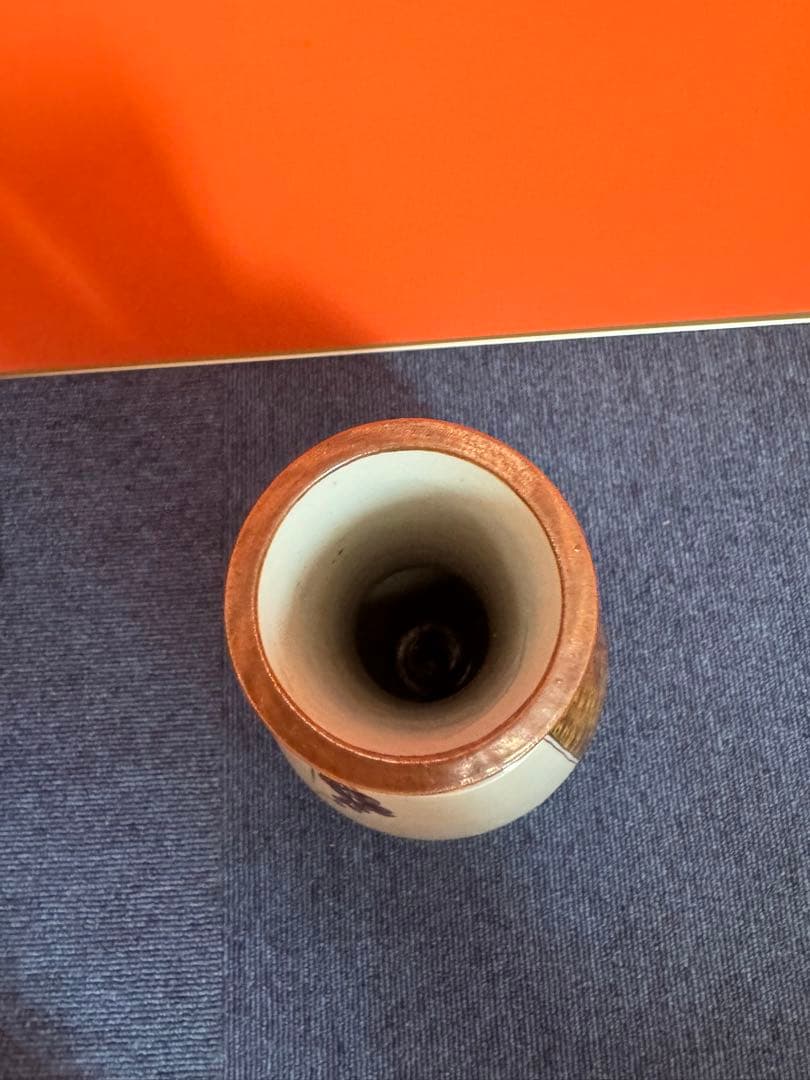 1802 浅蔵五十吉造 九谷 鳥 瑞鳥華生　花瓶