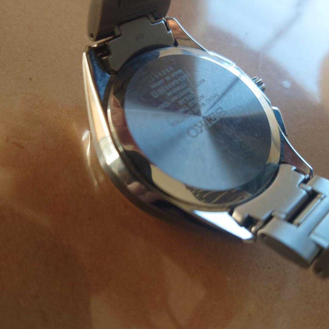 SEIKO セイコーブライツ 電波ソーラー チタン 8B63−OAVO