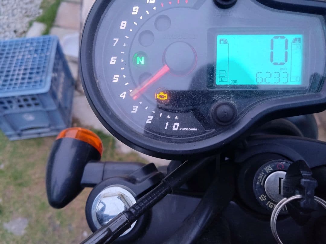 HYOSUNG GV125ccメーター デジタル/アナログ