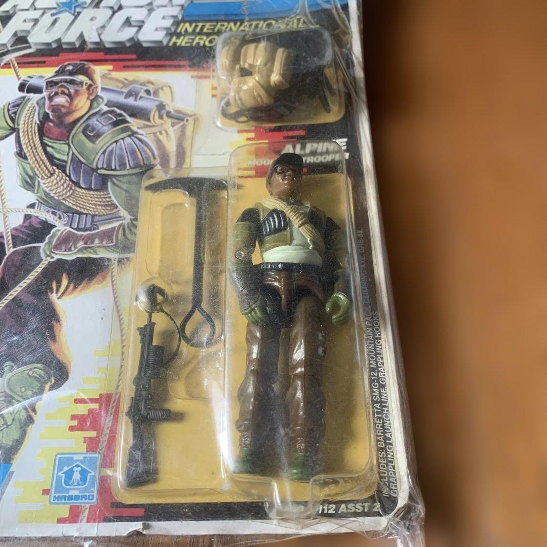 貴重 ハズブロ Action Force フィギュア JIジョー