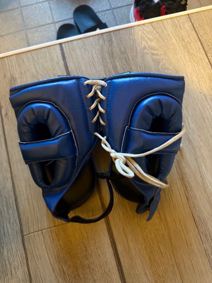 Winning 青 ヘッドギア