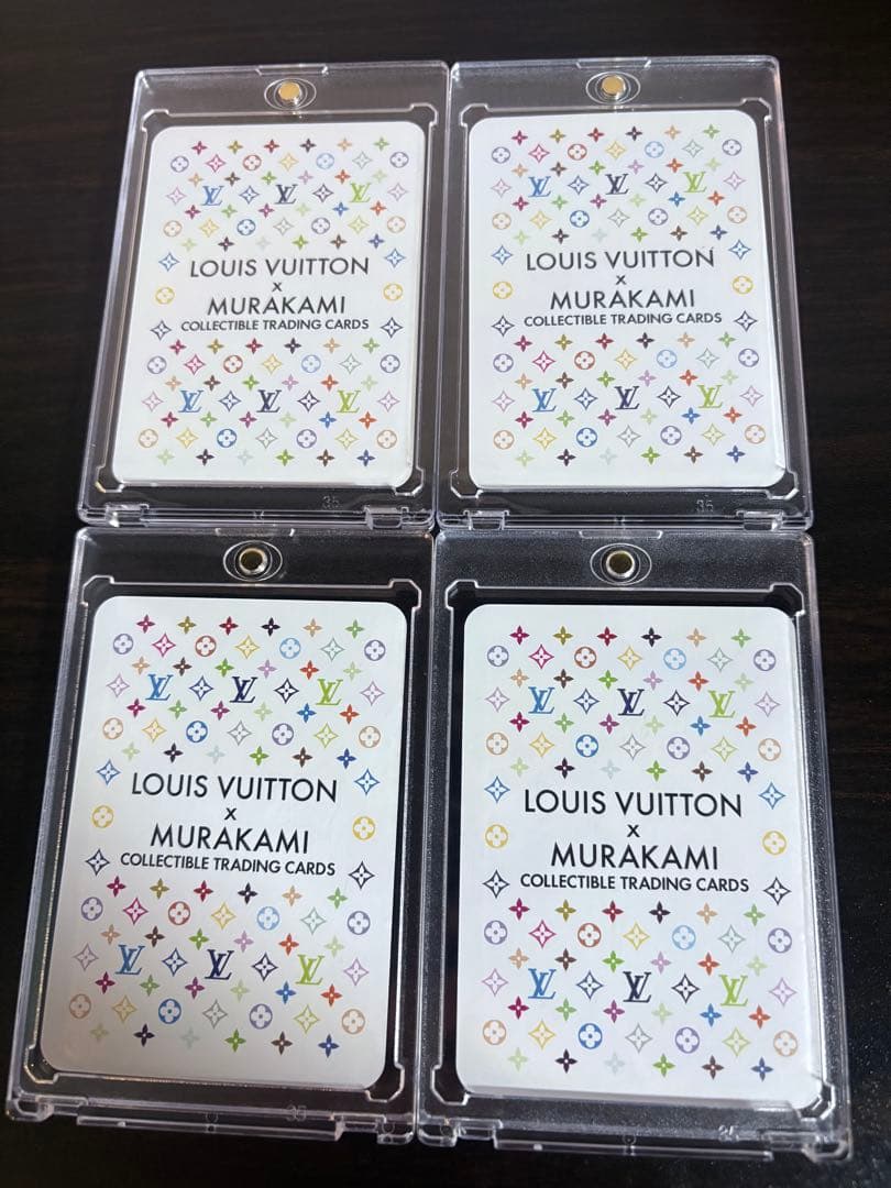 村上隆×LOUIS VUITTON VIP限定トレカ　モノグラム4枚セット