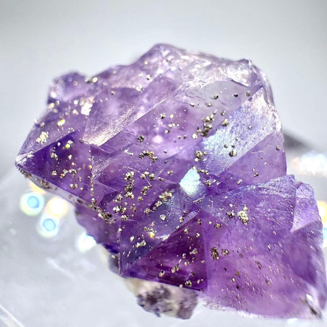 547 中国 内モンゴル産 フローライト&パイライト