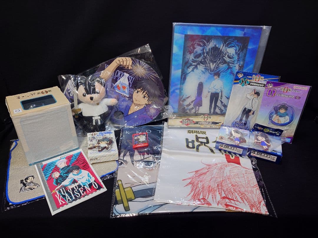 呪術廻戦　乙骨憂太　るかっぷ　ベア　ＢＤ缶バッジ&アクリル　一番くじラスワン