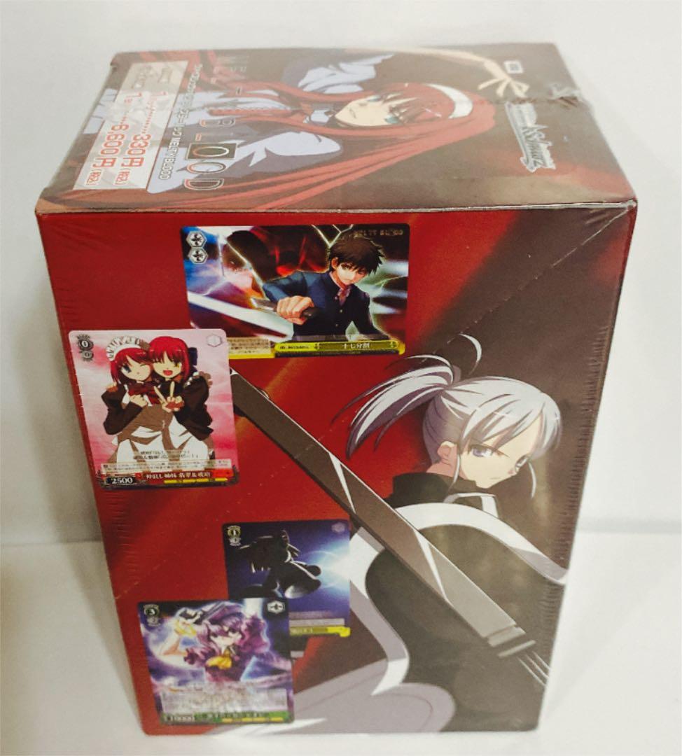 新品【初版】ヴァイスシュヴァルツ　MELTY BLOOD ブースター　BOX