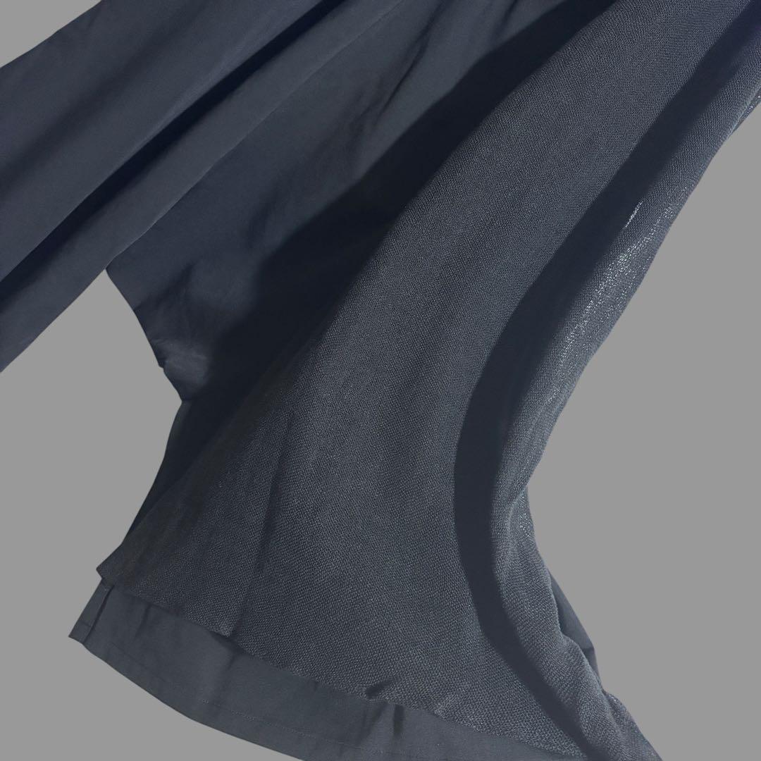 2025年春夏y's アシンメトリーサルエルパンツ　ワイズ　ヨウジヤマモト