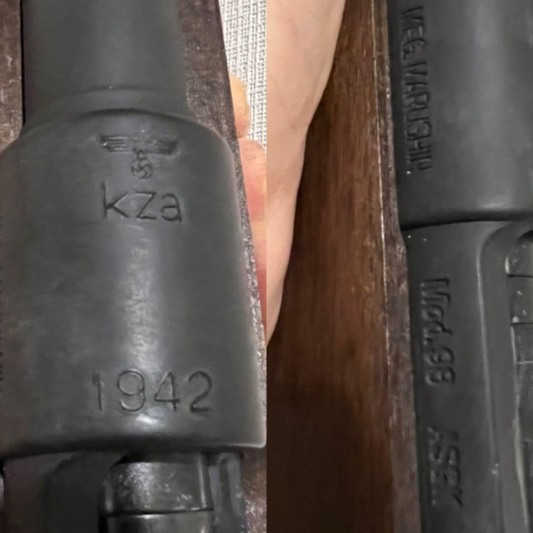 マルシン モーゼル Kar98k ガスガン カートリッジ5発 木製ストック