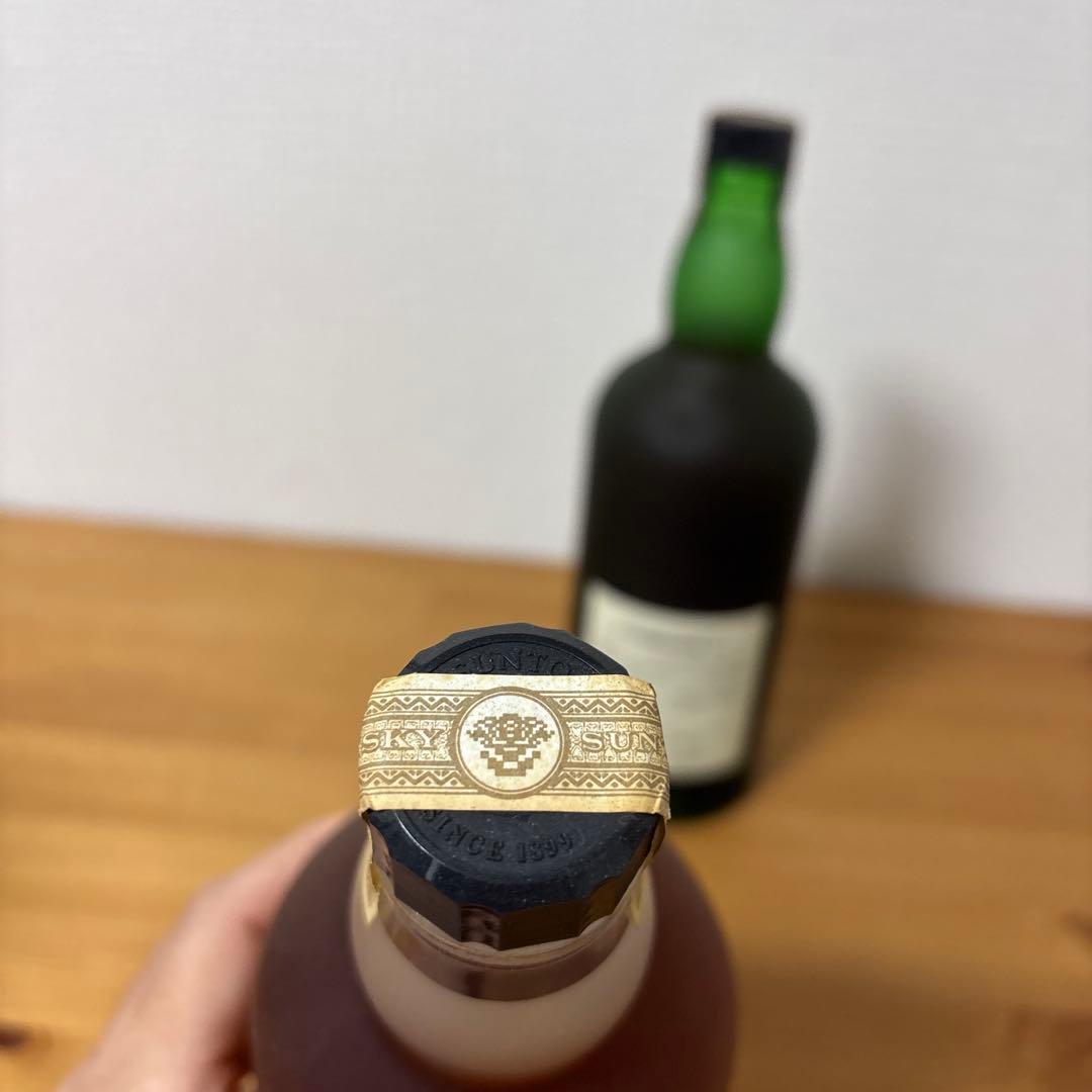 サントリーウイスキー　山崎蒸溜所秘蔵モルト/白州蒸溜所秘蔵モルト　2点セット①