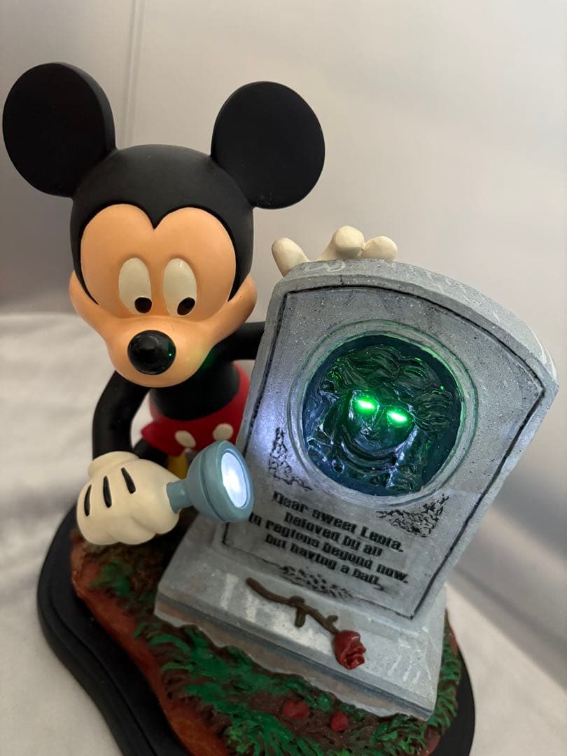 ホーンテッドマンション ミッキー ボブルヘッド ライトアップフィギュア限定500