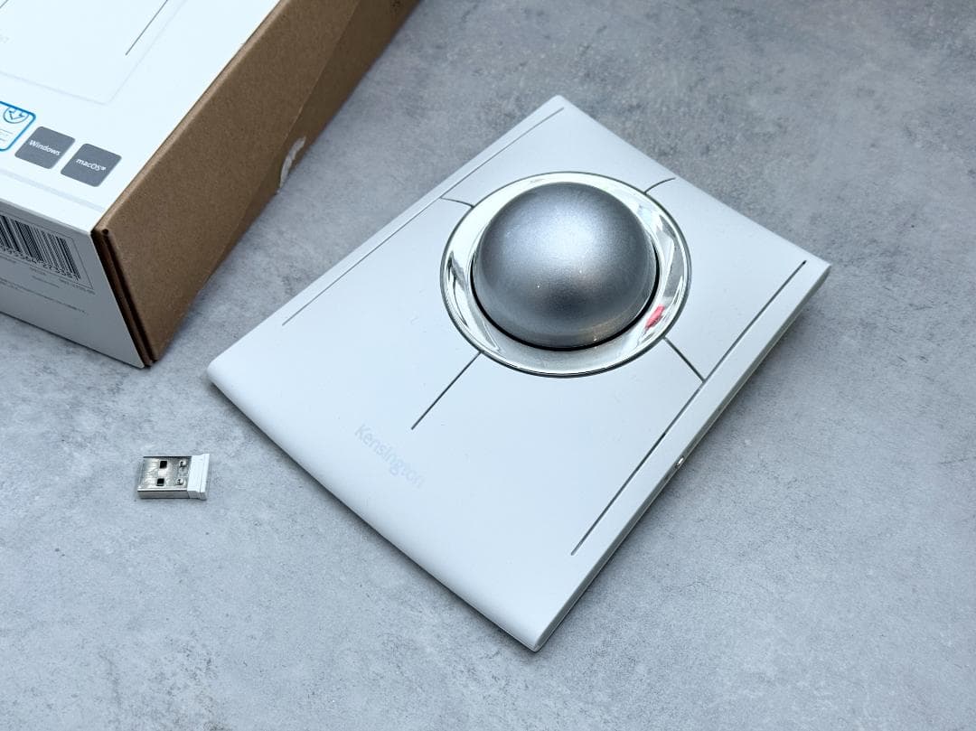 Kensington SlimBlade Pro EQトラックボール ホワイト