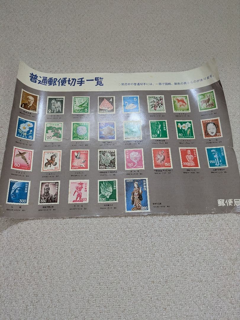 切手販促用ポスター