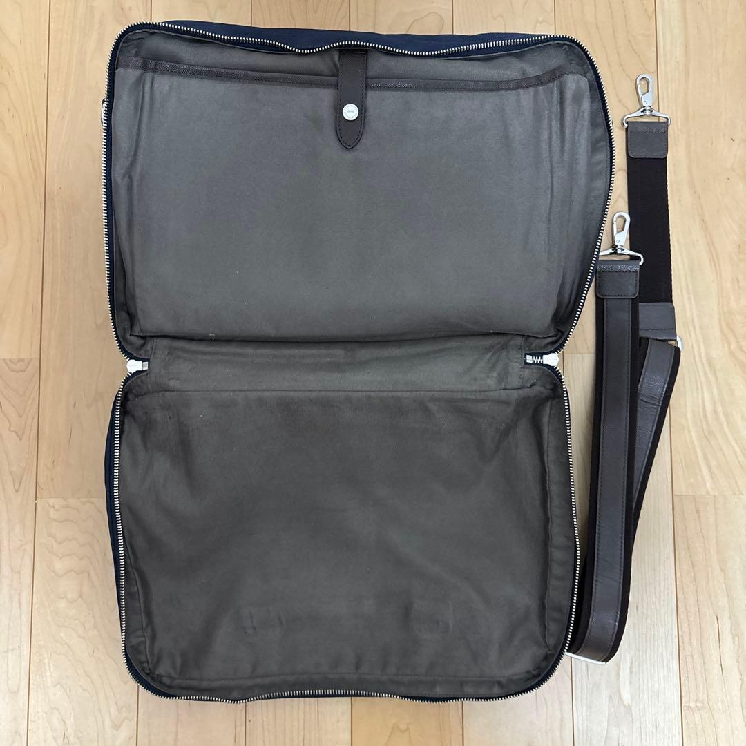 Pellemorbidaビジネスバッグ　紺