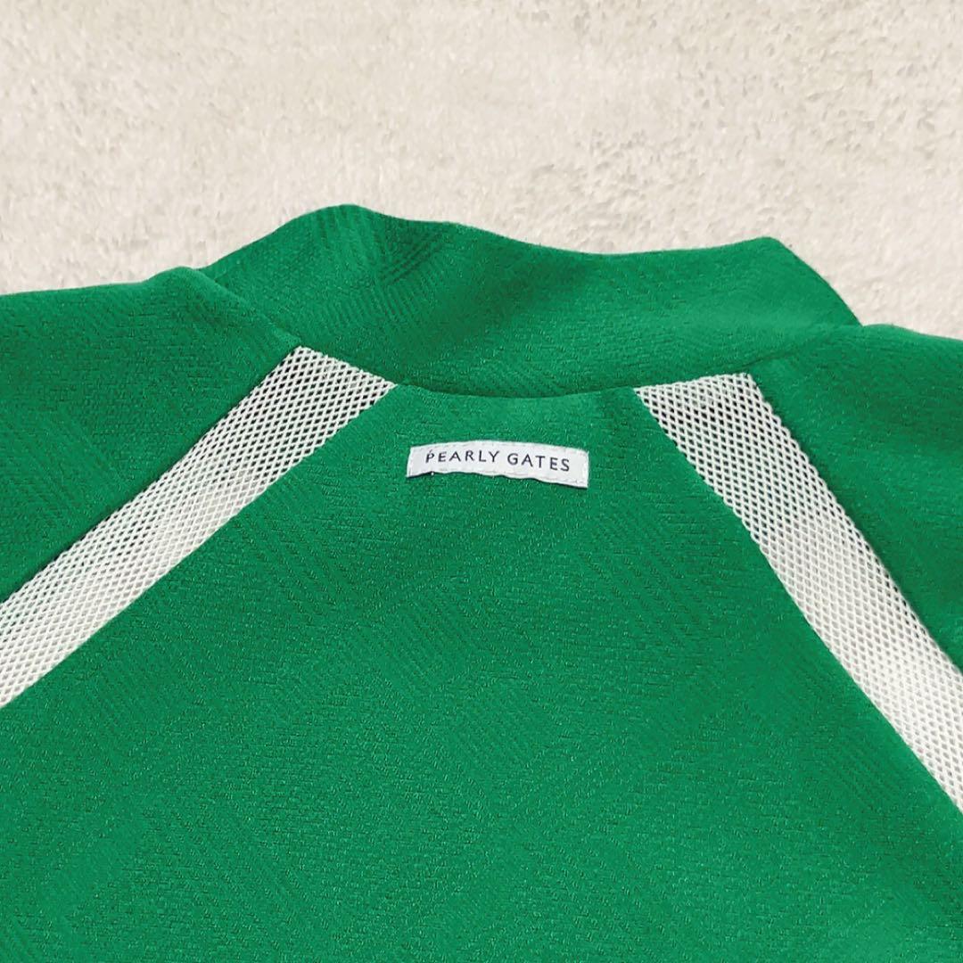 パーリーゲイツ　セットアップ　近年モデル　ニット　スカート　グリーン