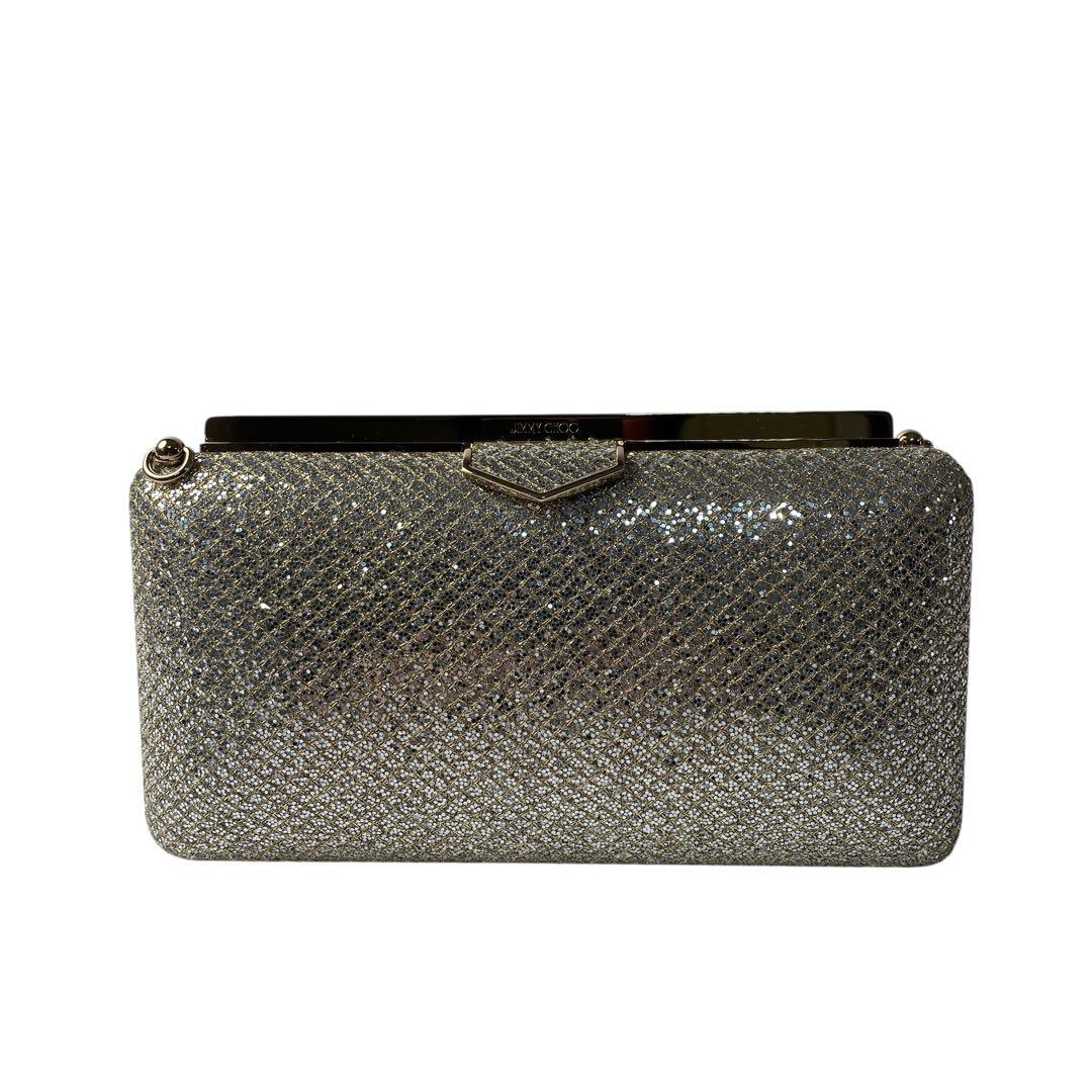 美品 ジミーチュウ JIMMY CHOO パーティバッグ ショルダーバッグ.