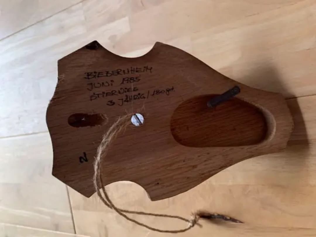 アンティーク スカル ホーン フレーム 英国