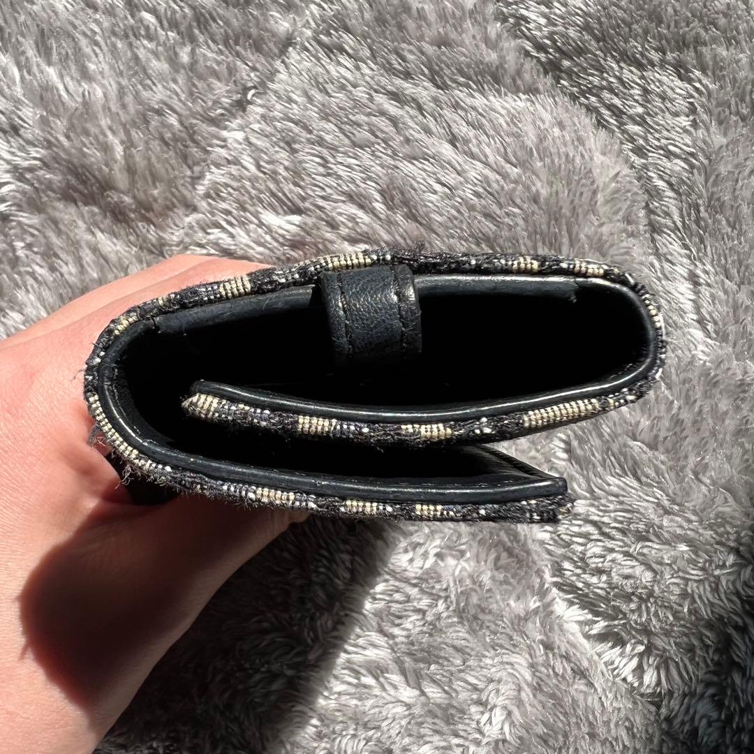 Dior モノグラムキーケース ベージュ/ブラック