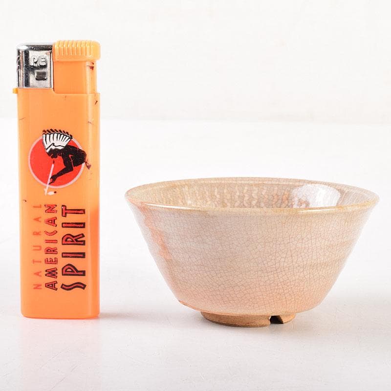 煎茶道具　瑞芝焼　阪上瑞雲作　辰砂　湯呑　5客　共箱　V　6873